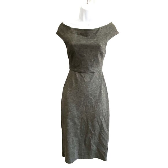 Aritzia Talula Varndell Gray Dress,size XS, Criss Cross Back - Picture 1 of 10